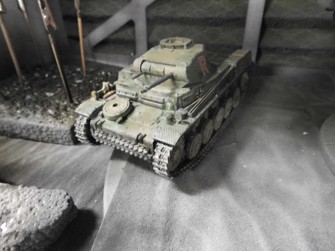 PzKpfw II -DAK, Tamiya 1/35 - Sida 2 DSCN1225