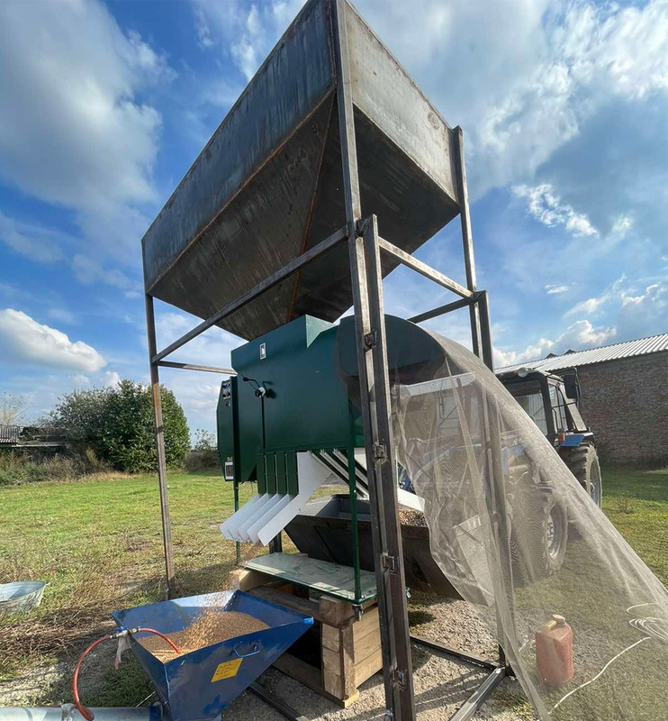 Очисна машина для зерна