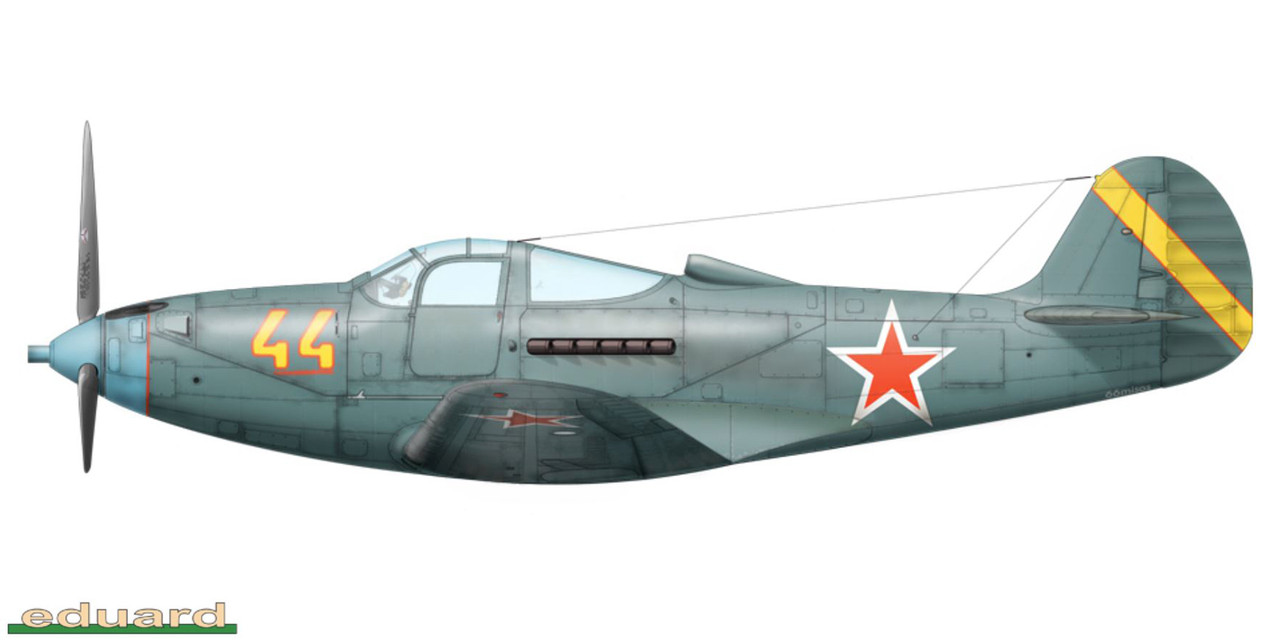 Bell-P-39Q-Airacobra-212GIAP-22-GIAD-Yellow-44-Stockerau-Austria-1946-0A