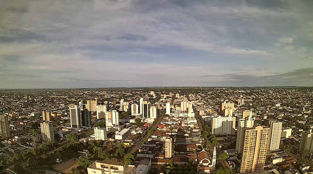 Campo Grande nesta manhã de terça-feira