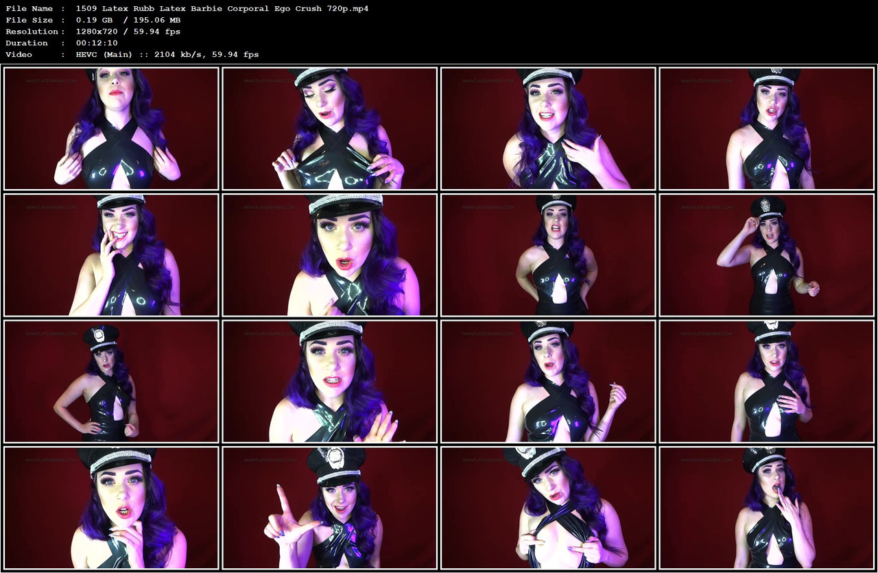 1509 Latex Rubb Latex Barbie Corporal Ego Crush 720p mp4