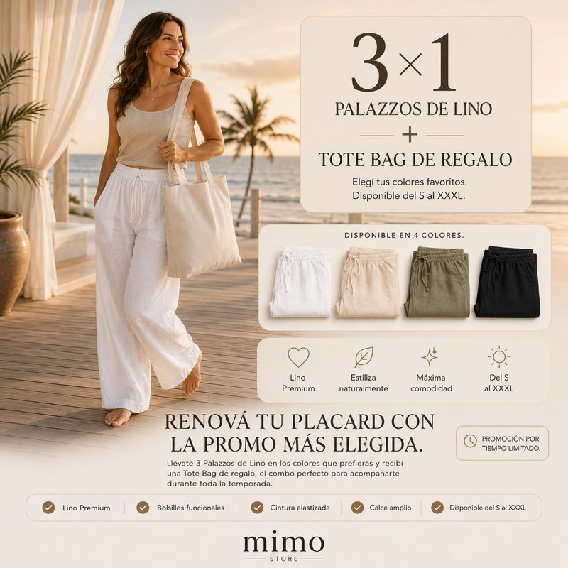 Palazzo Lino + Tote Bag MIMO STORE