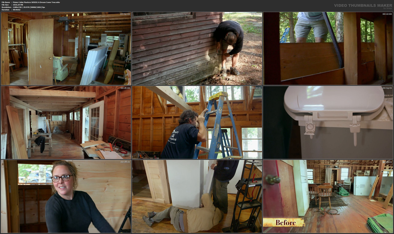 Maine Cabin Masters S05E01 A Dream Come True.mkv