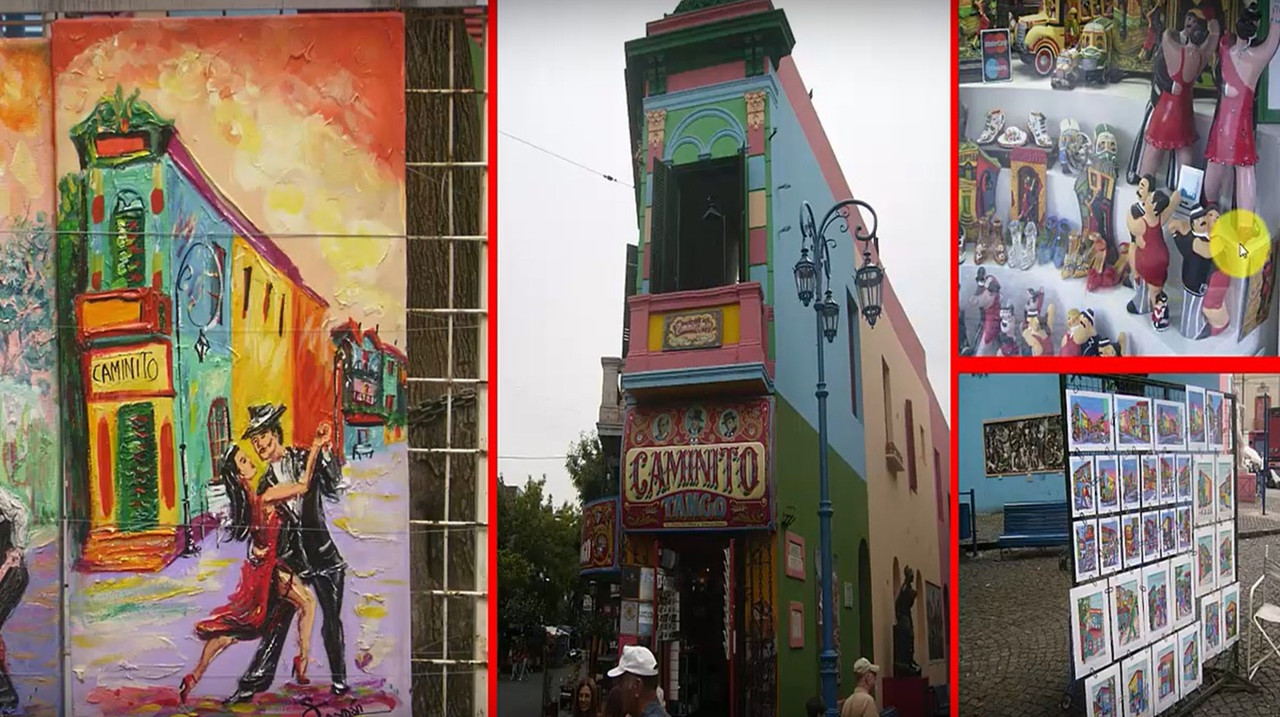 Caminito em Buenos Aires na Argentina
