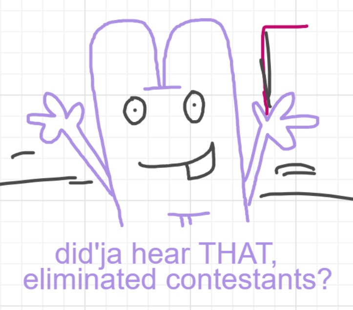 A panel from A Murder On The, episode six of the Board Boards object show by Furretwalk/WalkingFurret.