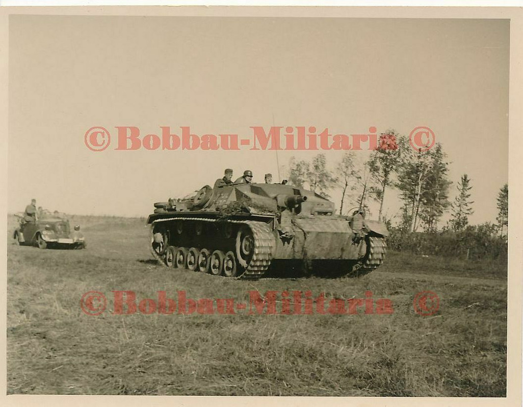 Russland Sturmgeschütz-Abteilung STUG III Vormarsch Front combat