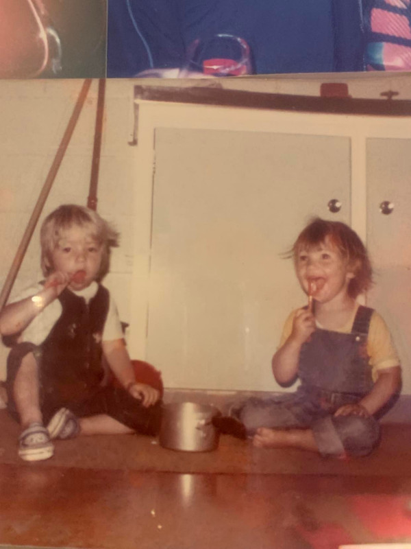In Raglan as kids