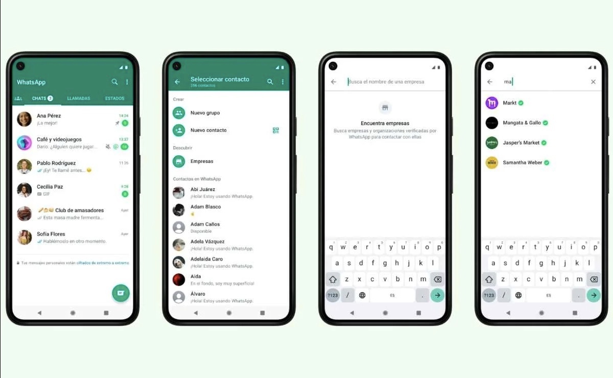 WhatsApp Business prueba función de directorio de empresas en México y Colombia