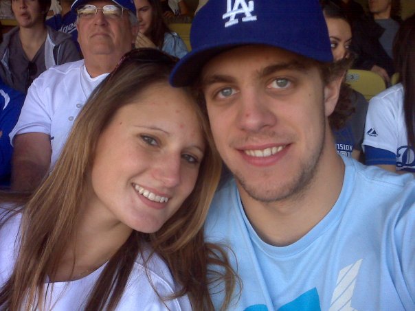 Anze Kopitar with cool, Wife Ines Dominic 
