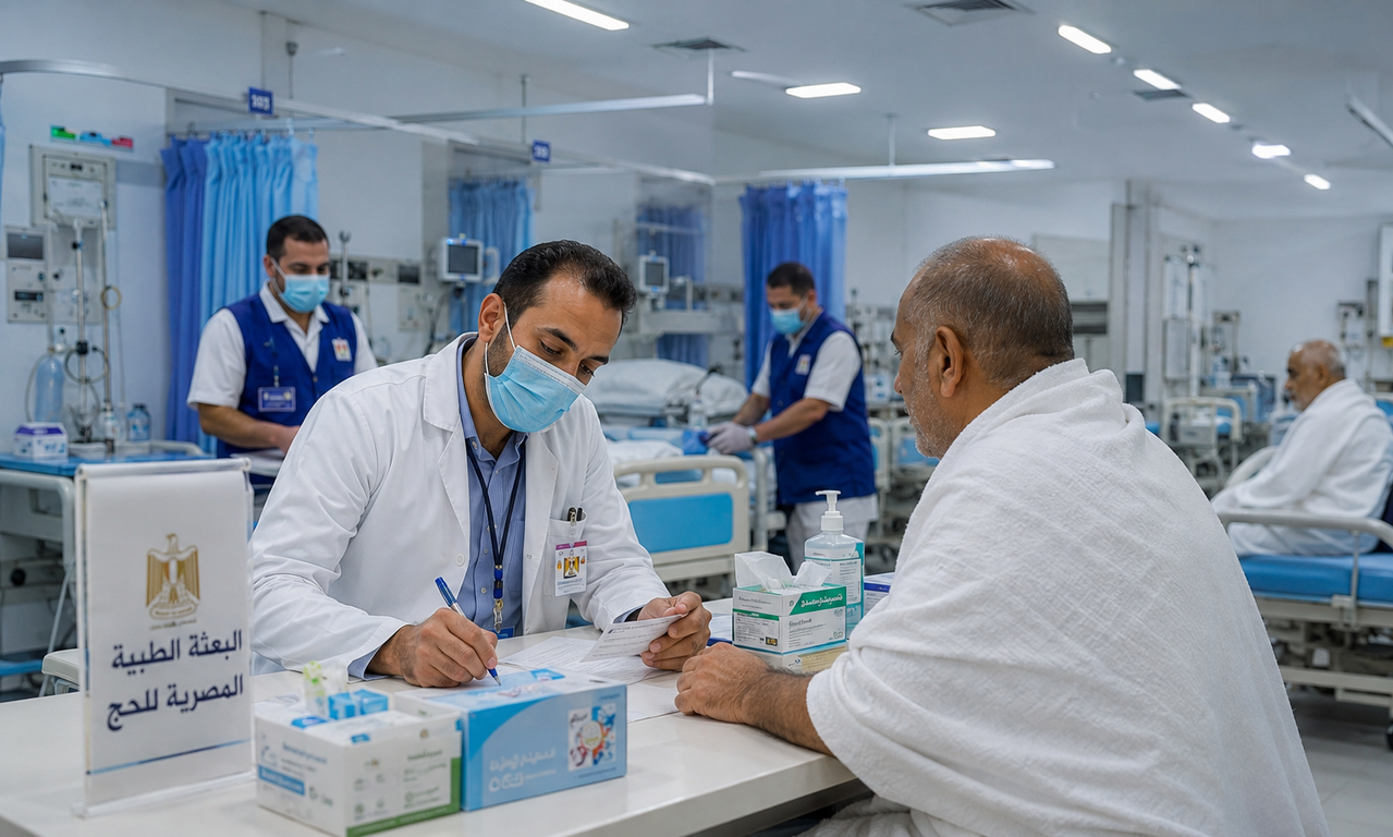 أكثر من 31 ألف خدمة طبية لحجاج مصر بالأراضي المقدسة.. منظومة صحية متكاملة تؤكد جاهزية الدولة لرعاية ضيوف الرحمن