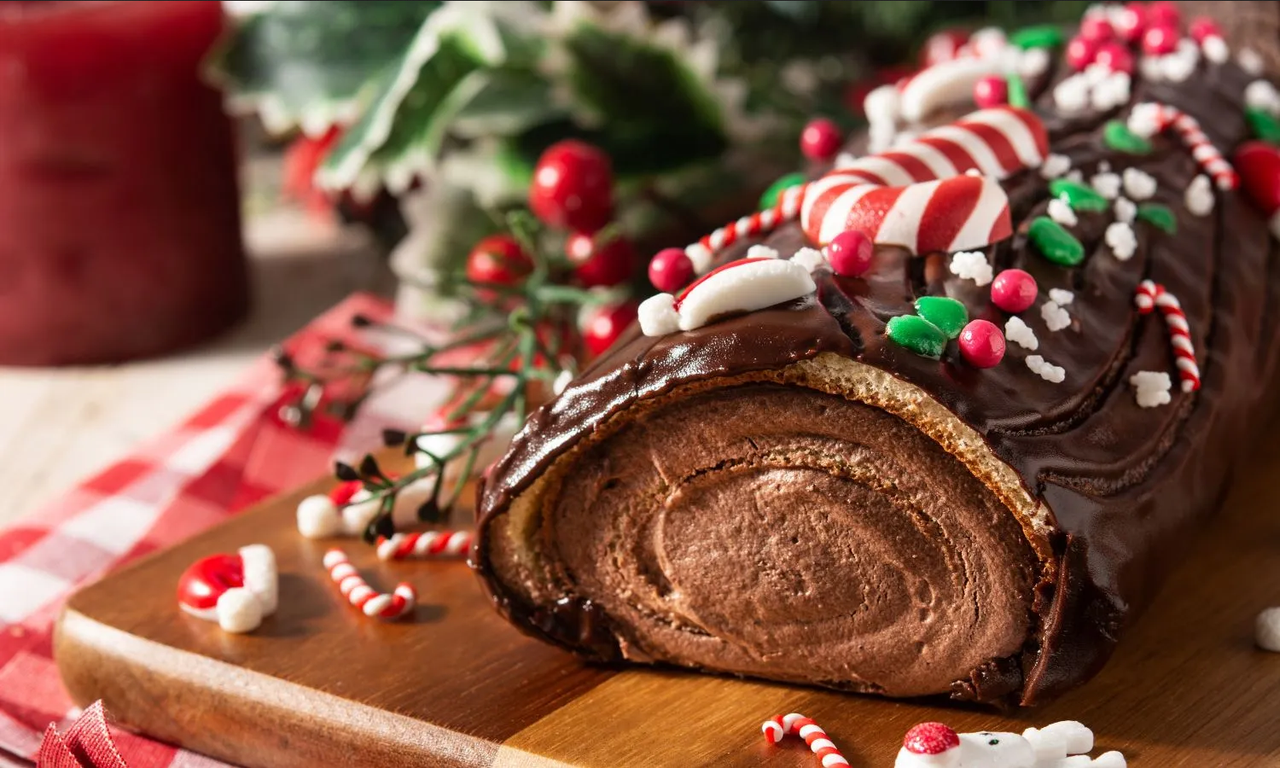 Cómo hacer tronco de Navidad, el postre clásico para tu cena de Nochebuena