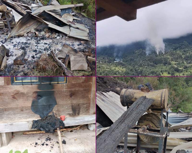 Ataque armado deja siete muertos y viviendas incendiadas en Atatlahuca, Oaxaca