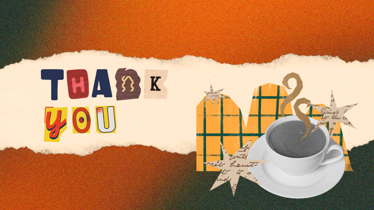 Yellow and Blue Scrapbook Graphic Design Creative Portfolio Presentation