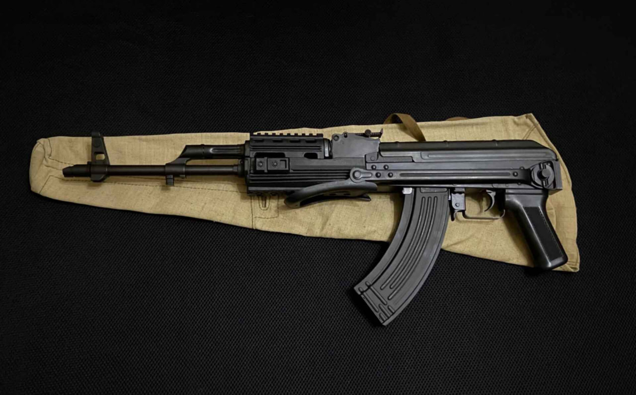 Охолощенный автомат АКМС LCT тактический UP TKMS UP складной 🔥