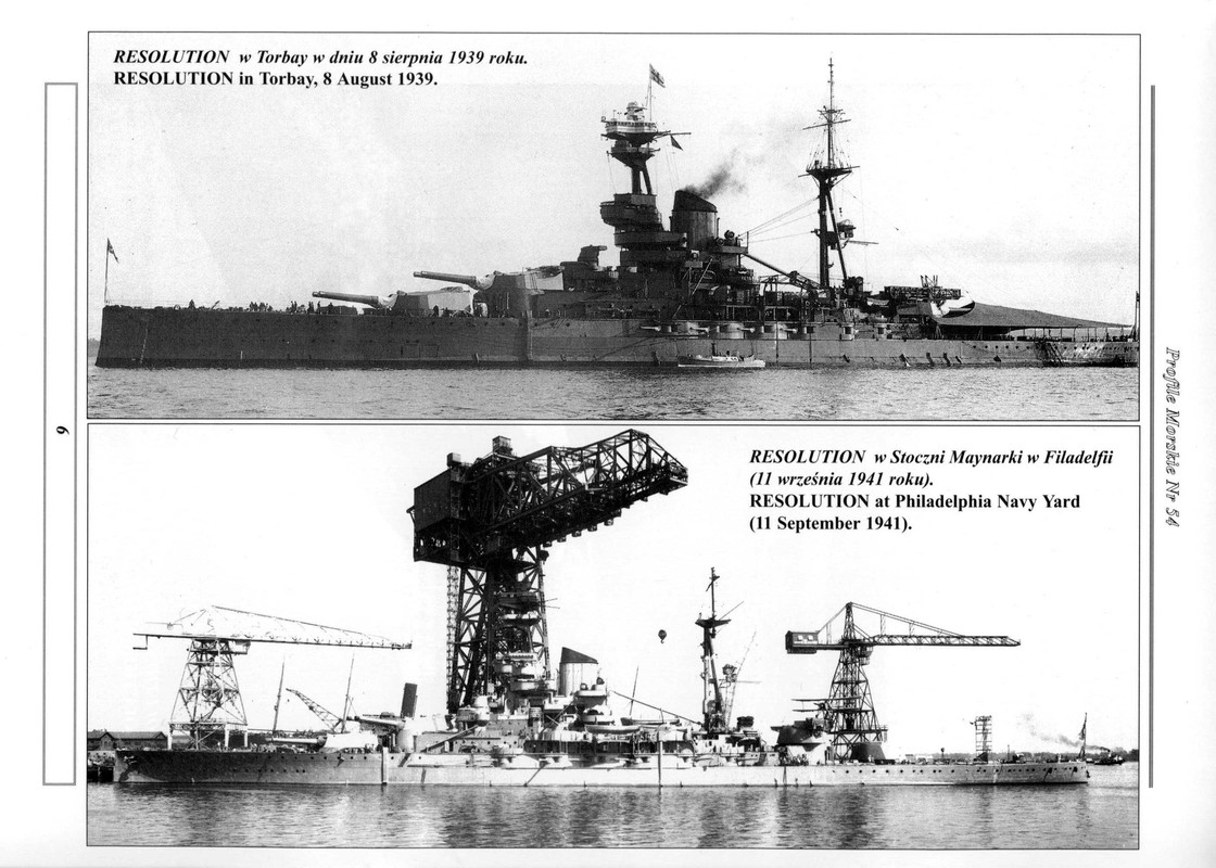 HMS Resolution camo1942 - Maritime WWII - Britmodeller.com