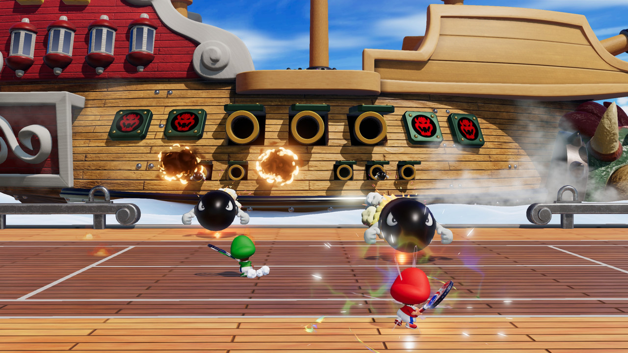 Mario Tennis Fever - Adventure Mode Boss Battle