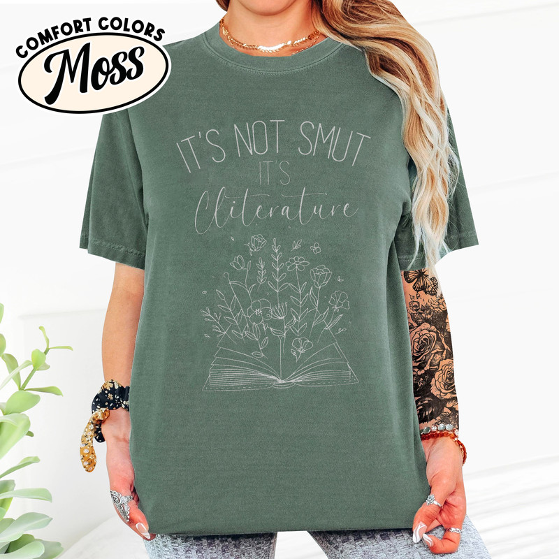B0DHNBRNLS Its Not Smut It S Cliterature T Shirt MK11