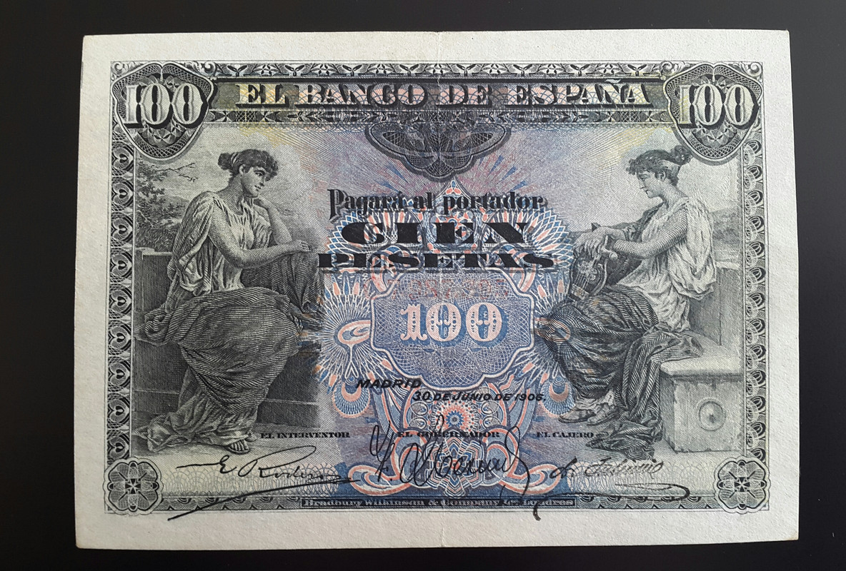 Cien 1906 lavado anverso