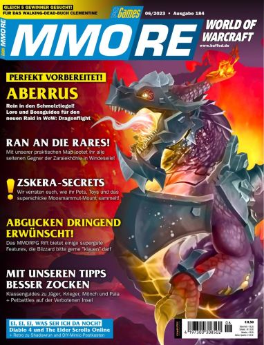 Cover: Pc Games Mmore Magazin No 06 Juni 2023