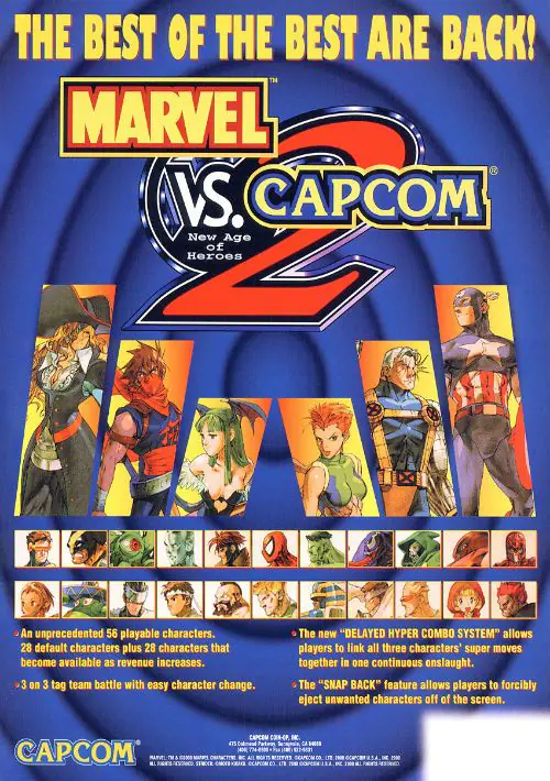 Marvel vs Capcom 2