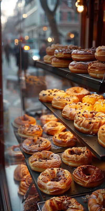 Cozy bakery interior