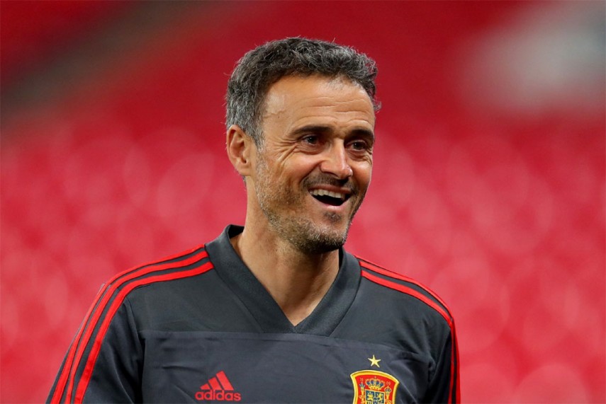 The 52-year old son of father (?) and mother(?) Luis Enrique in 2023 photo. Luis Enrique earned a  million dollar salary - leaving the net worth at 20 million in 2023