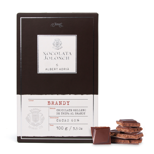 Chocolate Negro con Brandy Jolonch 100 Gr.
