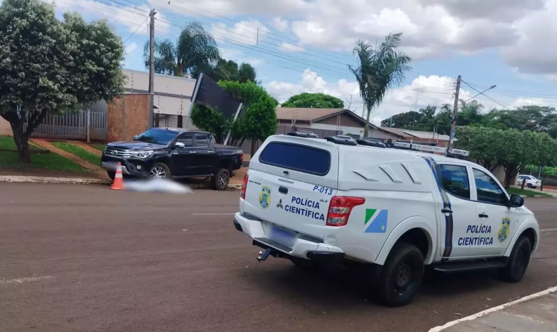 Polícia Científica está no local para investigar o incidente (Foto: Sidney Assis) 