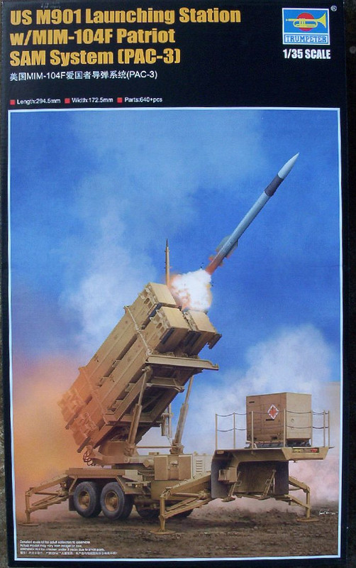 Trumpeter 35 US M901 Launching Station w MIM-104F Patriot SAM Sy