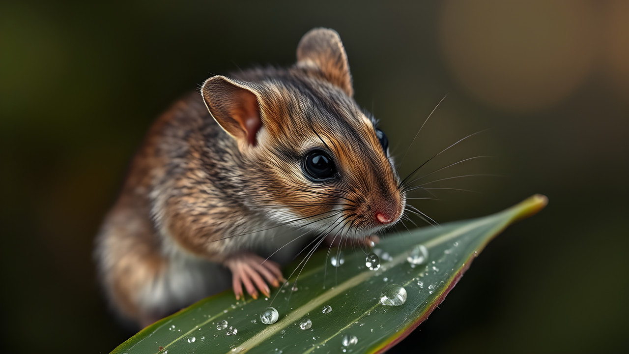 Drinking Mouse