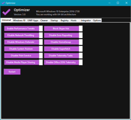 Optimizer 9.3