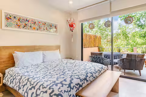 Recámara premium en villa privada