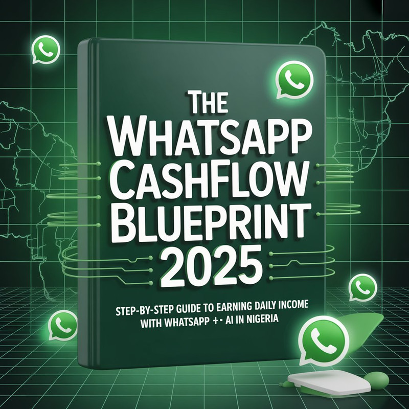 The WhatsApp Cashflow Blueprint 2025 - Product Mockup