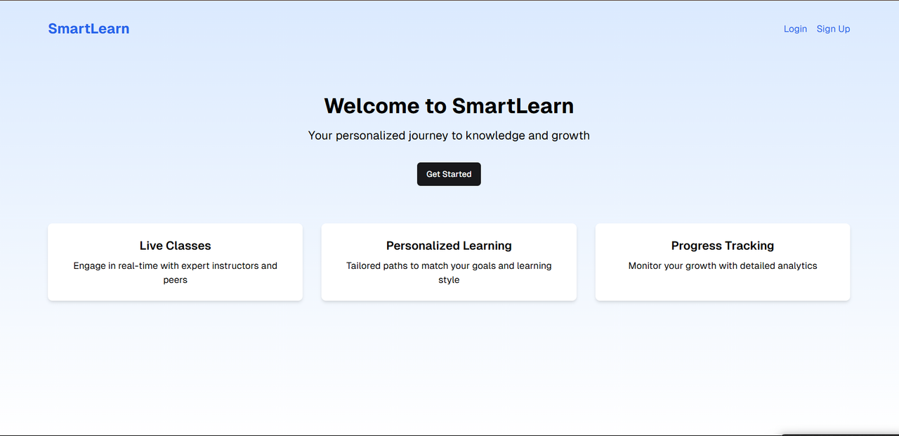 Smart E-Learning Platform