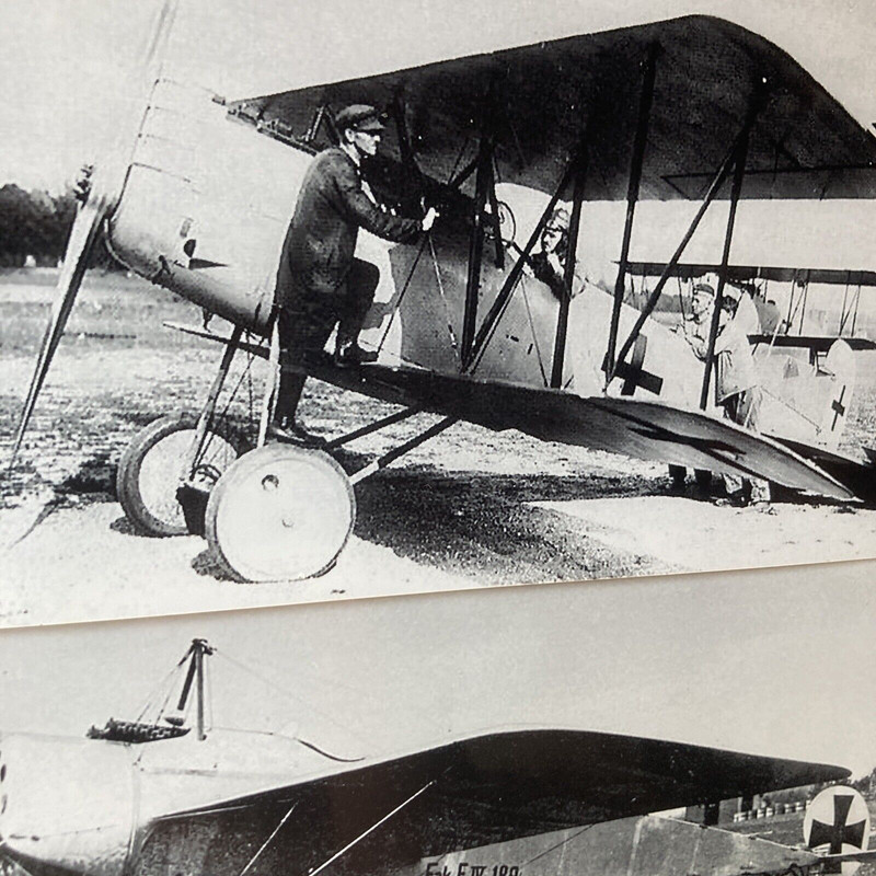 Flieger 1Wk Flugzeuge Seeflieger Kaiser Wilhelm Hindenburg Sammlung Fotos