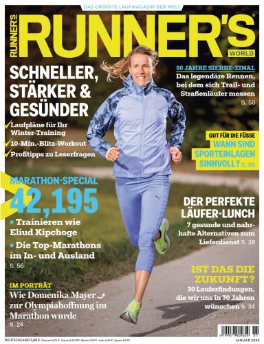 Cover: Runner’s World Magazin Januar No 01 2024