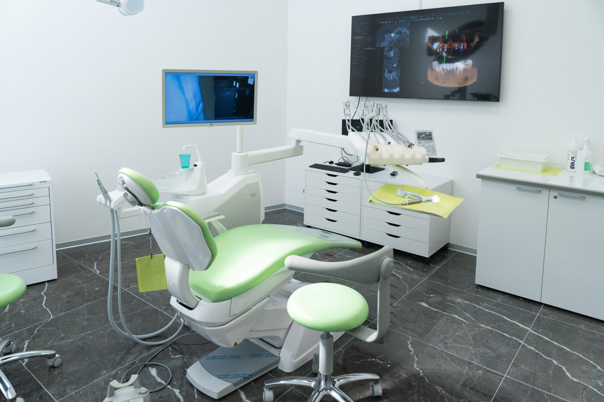 Sala clinica moderna a Napoli