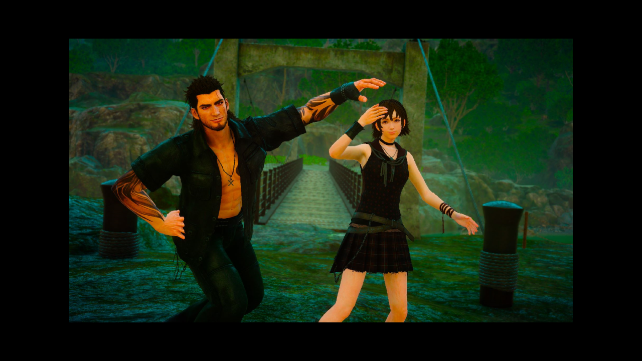 amicitia sibbies being cuties in my game as well