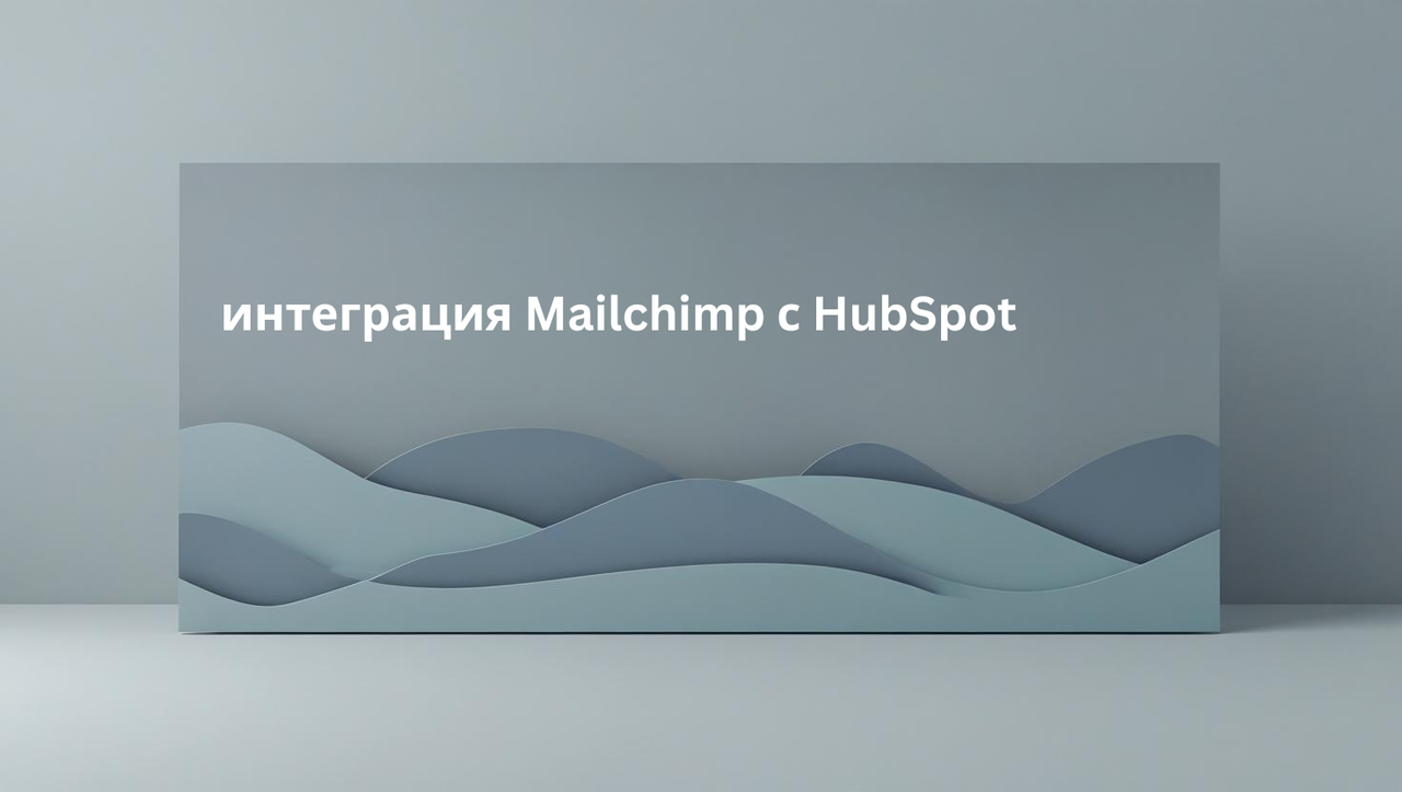 интеграция Mailchimp с HubSpot