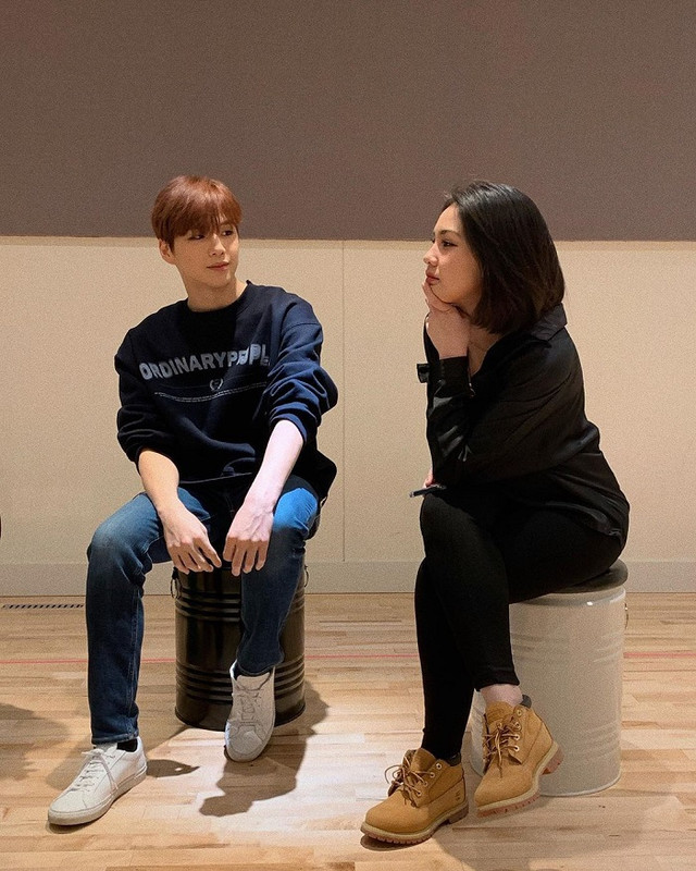 Vanesha Prescilla dan Kang Daniel.
