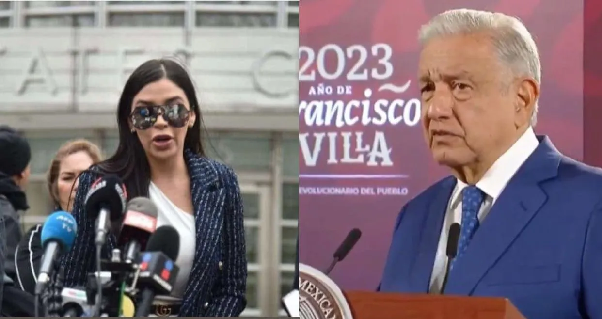 López Obrador no descarta extradición de Emma Coronel “Corresponde a la FGR”