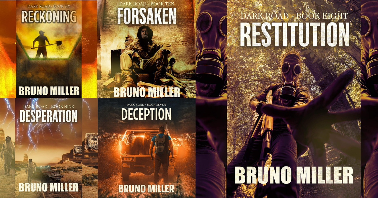  Bruno Miller The Dark Road Series- Books 6-10