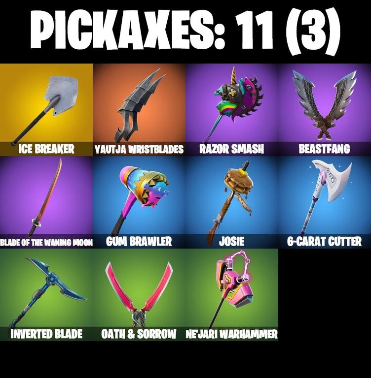pickaxes comp