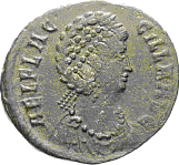 Glosario de monedas romanas. PEINADOS. 28