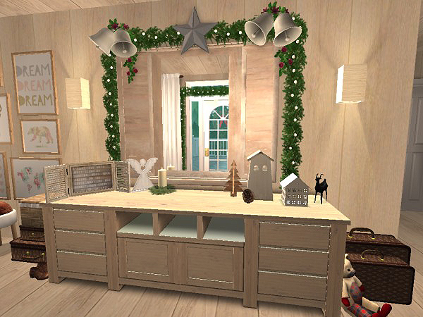 Hellohello: Domy - Stránka 4 Christmas-Chalet-interior-3