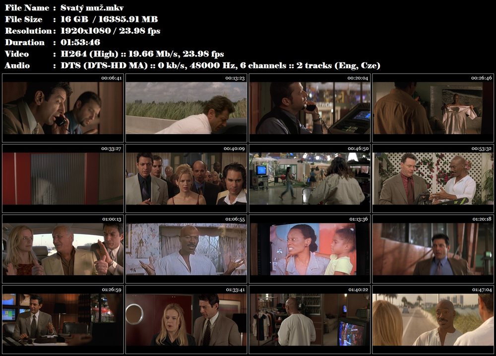 Svatý muž / Holy Man (1998)