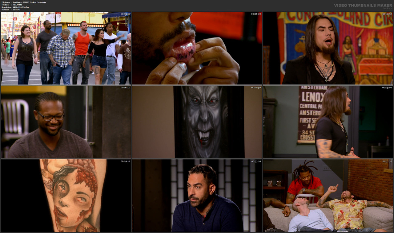 Ink Master S02E05 Trick or Freak.mkv