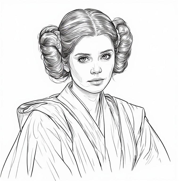 Princess-Leia-Line-drawing-nat-(4)