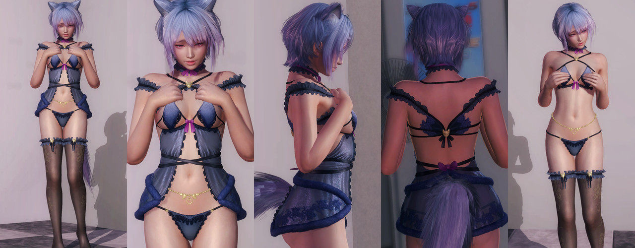 Hitomi-DOAXVV-Shizuku-Silver-Fox-of-the-