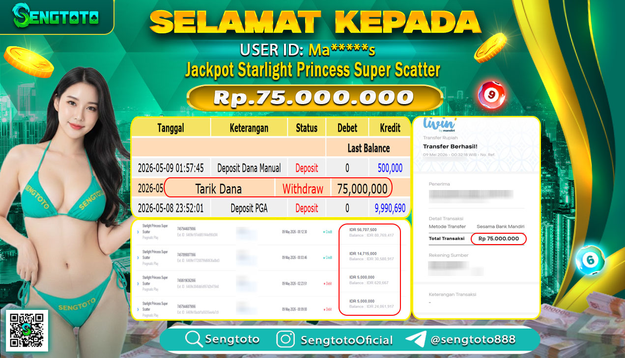 BUKTI PEMBAYARAN SLOT STARLIGHT  PRINCESS SUPER SCATTER